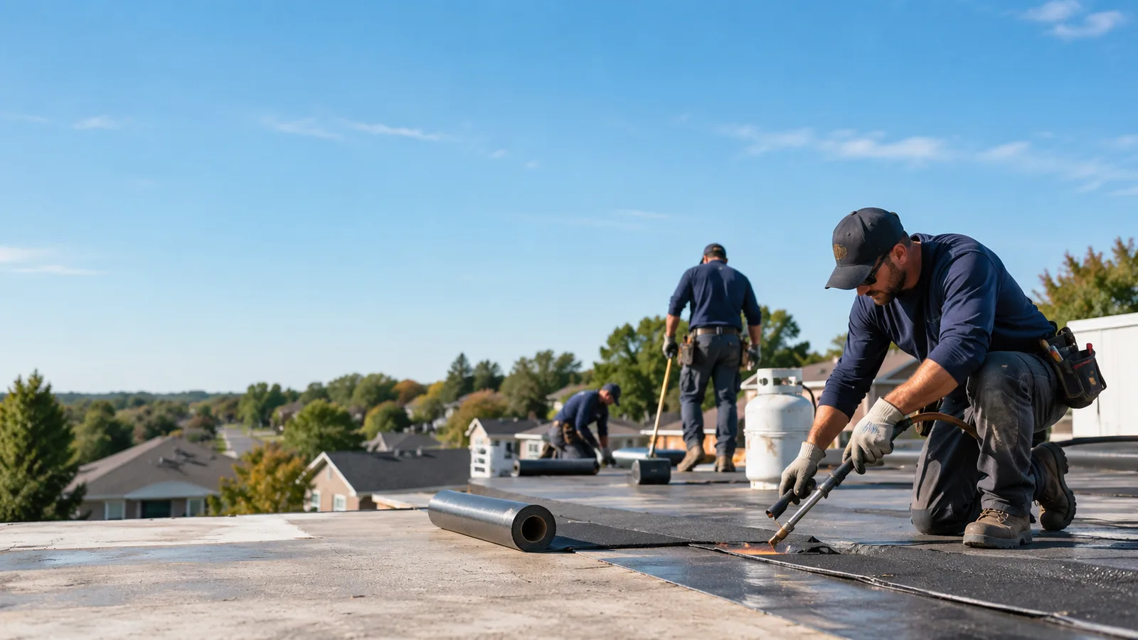 Flat Roof Leak Repair providers in Lawrence, IN